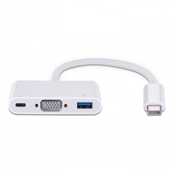 Адаптер Xiaomi USB Type-C/VGA/Ethernet