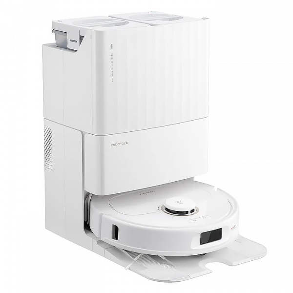 Робот-пылесос с базой самоочистки Xiaomi Roborock Q Revo Pro (белый)