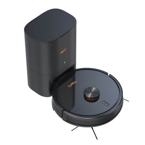 Робот-пылесос с базой самоочистки Xiaomi Thamtu Robot Vacuum Cleaner T20S (черный)