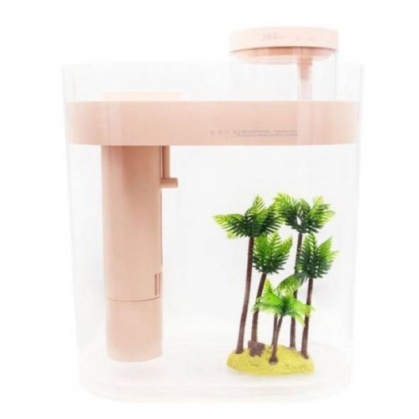 Аква-ферма Xiaomi Descriptive Geometry Amphibious Fish Tank (розовый)