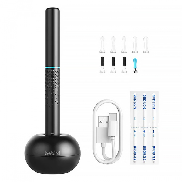 Умная ушная палочка Xiaomi Bebird Smart Visual Ear Stick M9S (черная)