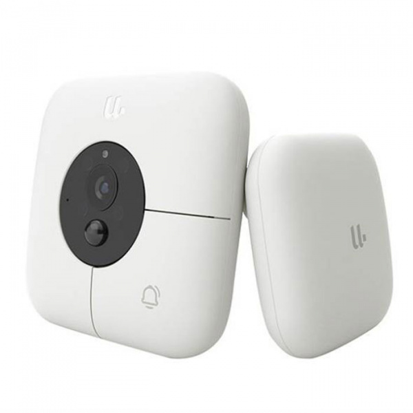 Дверной звонок с камерой Xiaomi Mijia Youpin Youdian AI Face Identification (белый)