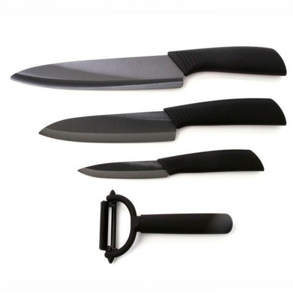 Набор керамических ножей Xiaomi Huo Hou Nano Ceramic Knife Set 4 in 1
