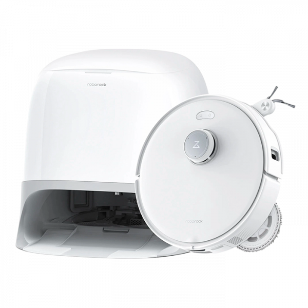 Робот-пылесос с базой самоочистки Xiaomi Roborock Qrevo Curv