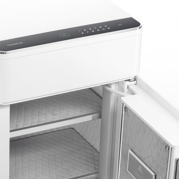 Электронный сейф со сканером отпечатка пальца Xiaomi CRMCR Smart Safe Deposit Box Two Door (белый)