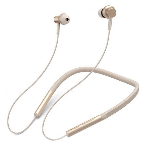 Наушники Xiaomi Mi Bluetooth Collar Earphones (золото)