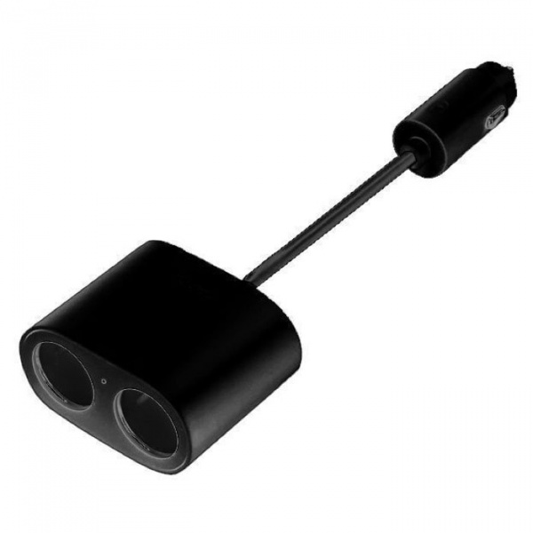 Разветвитель АЗУ Xiaomi Mi Roidmi Dual Port Converter (чёрный)