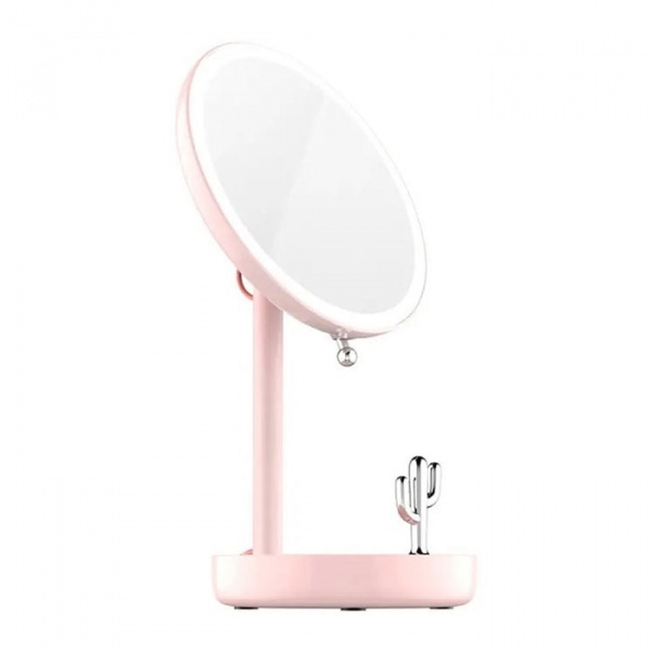 Умное зеркало Xiaomi Lofree LED Beauty Mirror (розовое)