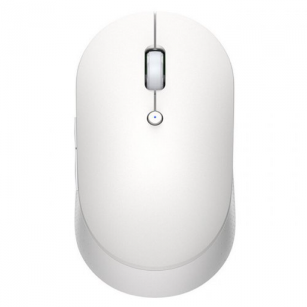 Мышь компьютерная Xiaomi Mi Dual Mode Wireless Mouse Silent Edition Receiver (белая)