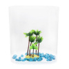 Аквариум Xiaomi Geometry Amphibious Ecological Fish Tank Separable Humidifier (розовый)