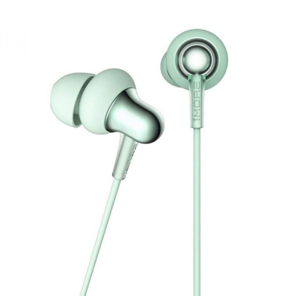 Наушники Xiaomi 1MORE Stylish Dual-Dynamic In-Ear Headphones (зелёные)