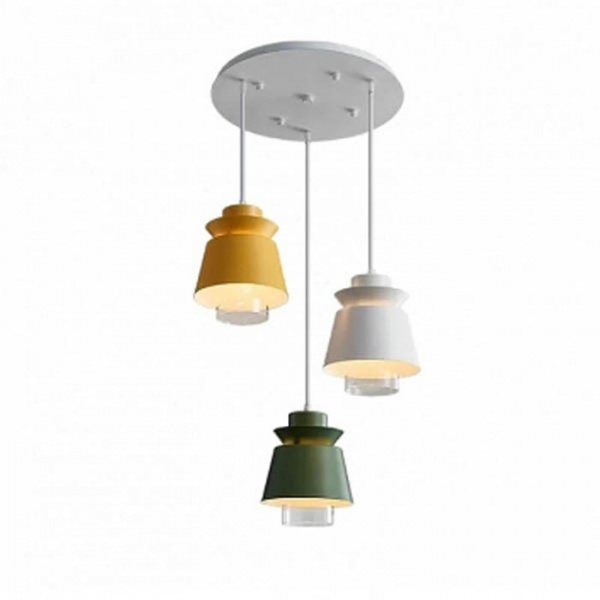 Потолочная лампа Xiaomi Huizuo Nut Chandelier Ring Type Three-Headed Lamp Rainbow