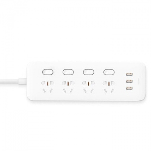 Удлинитель Xiaomi Mi Power Strip 4 розетки + 3 USB