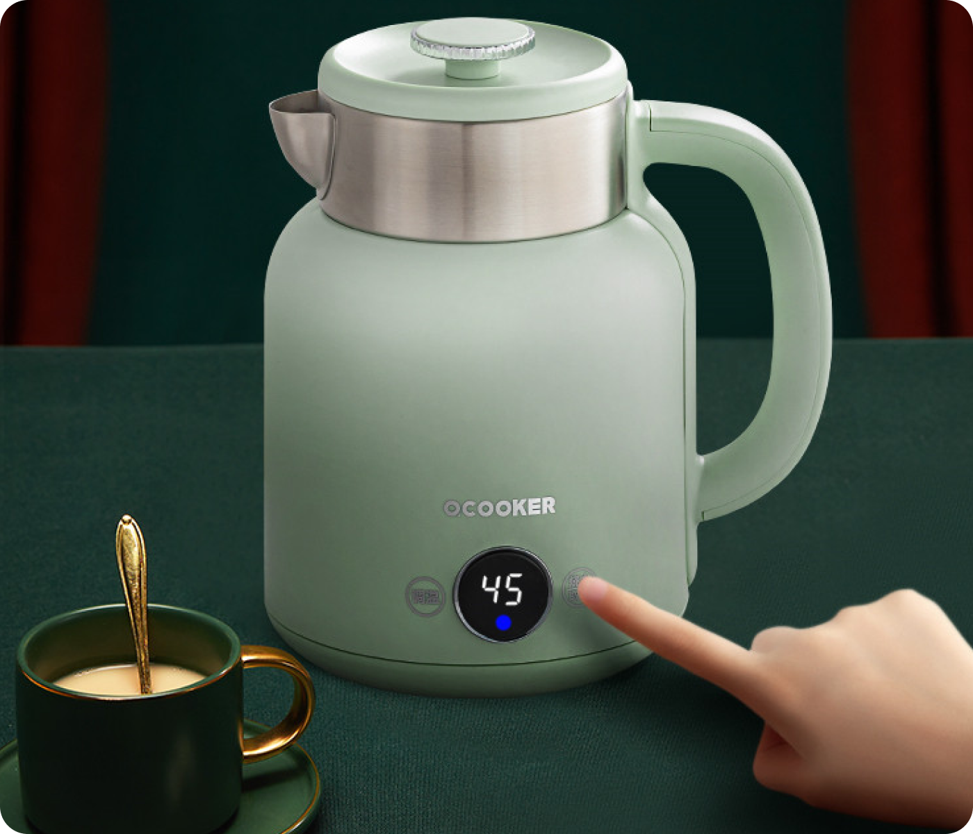 купить чайник xiaomi qcooker kettle cr-sh1501 с регулировкой температуры