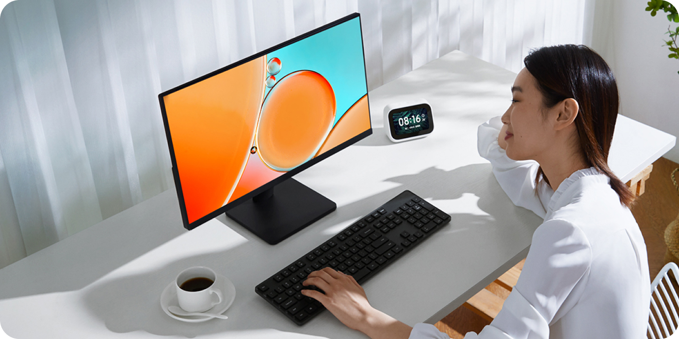 монитор xiaomi redmi с диагональю 21 дюйм с безопасным для зрения экраном