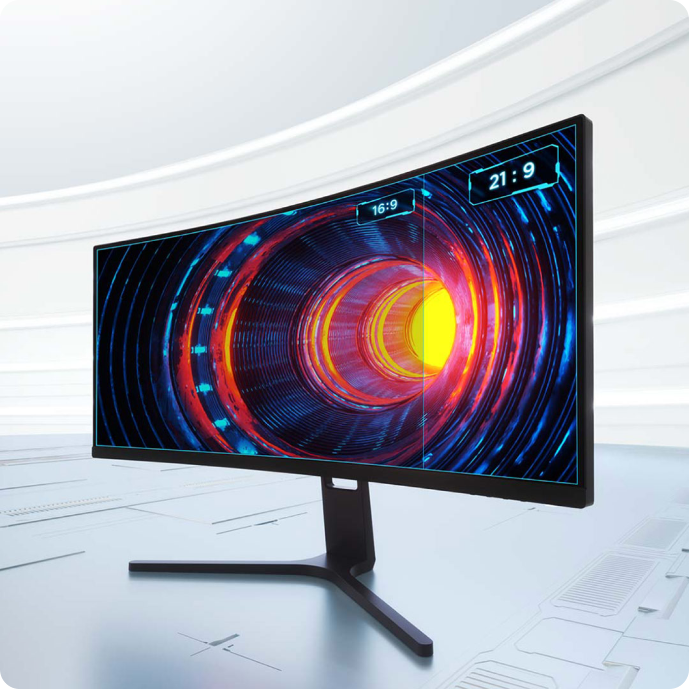 изогнутый монитор для игр xiaomi redmi surface display 30
