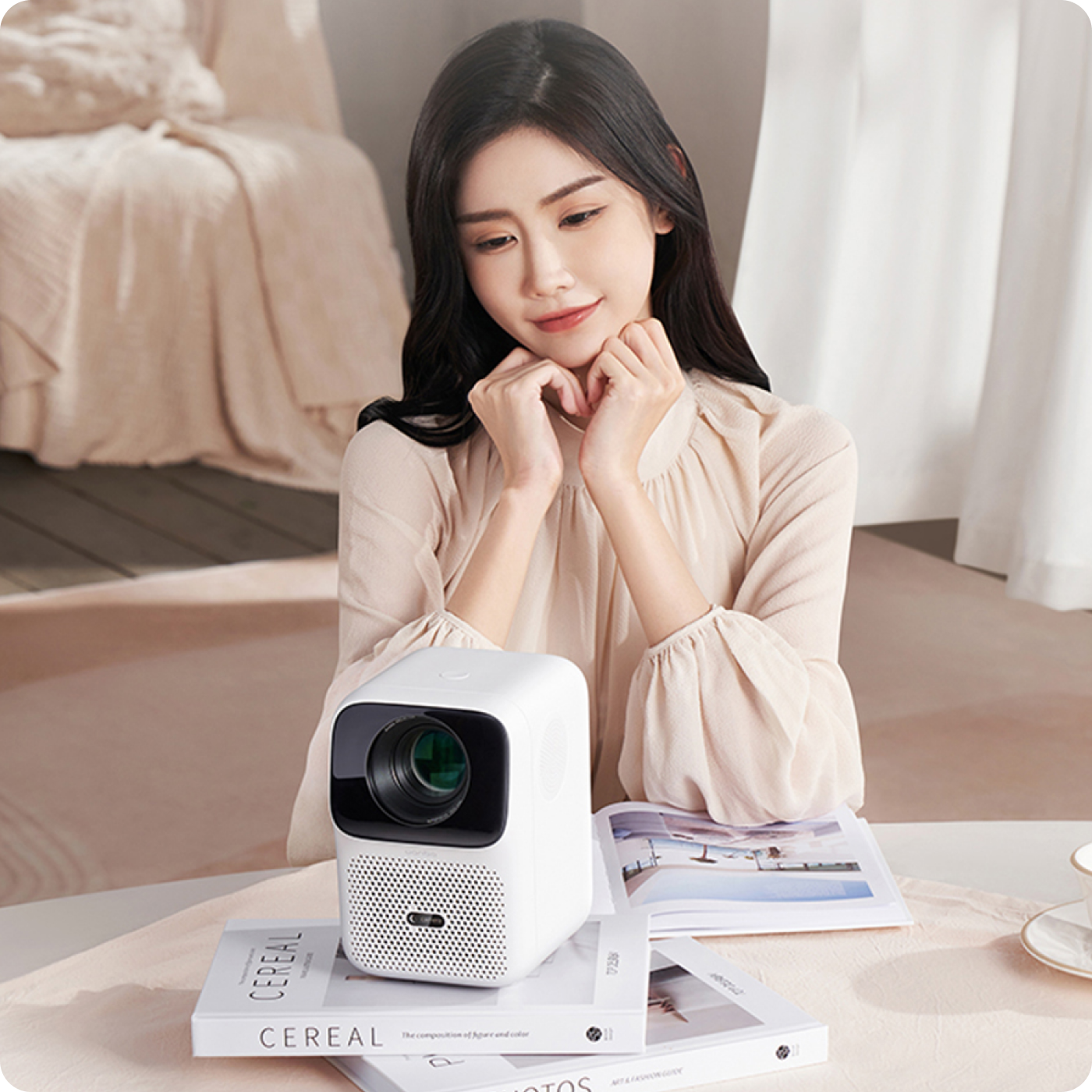 проектор для дома wanbo projector t4 недорогой проектор для дома wanbo projector t4 от xiaomi