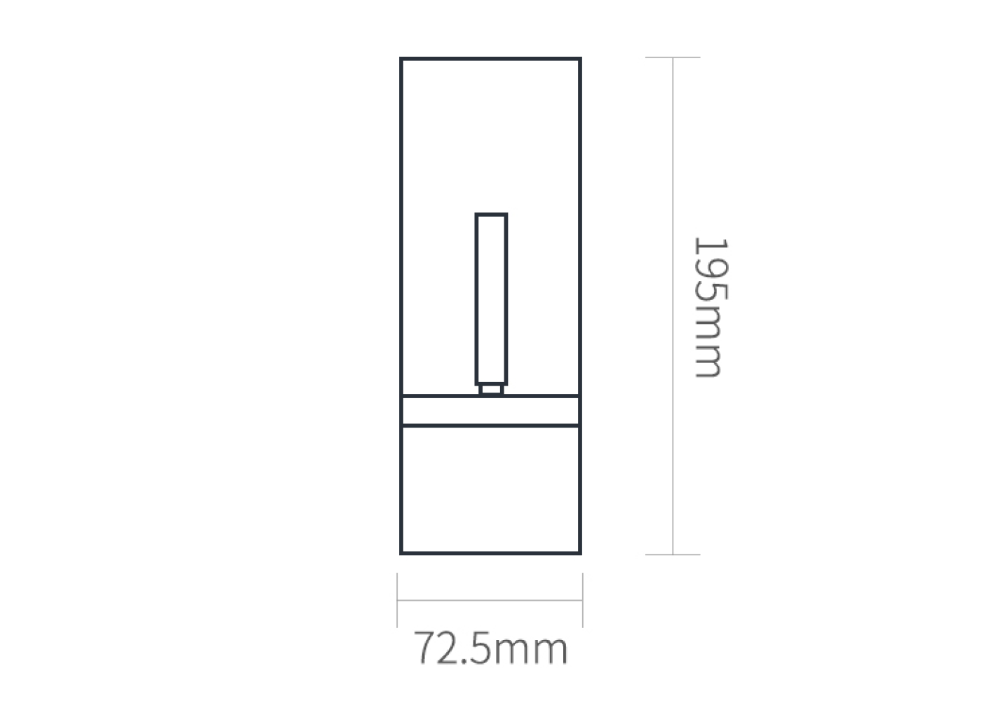 размеры yeelight smart atmosphere candela light YLFWD-0019 размеры yeelight smart atmosphere candela light YLFWD-0019