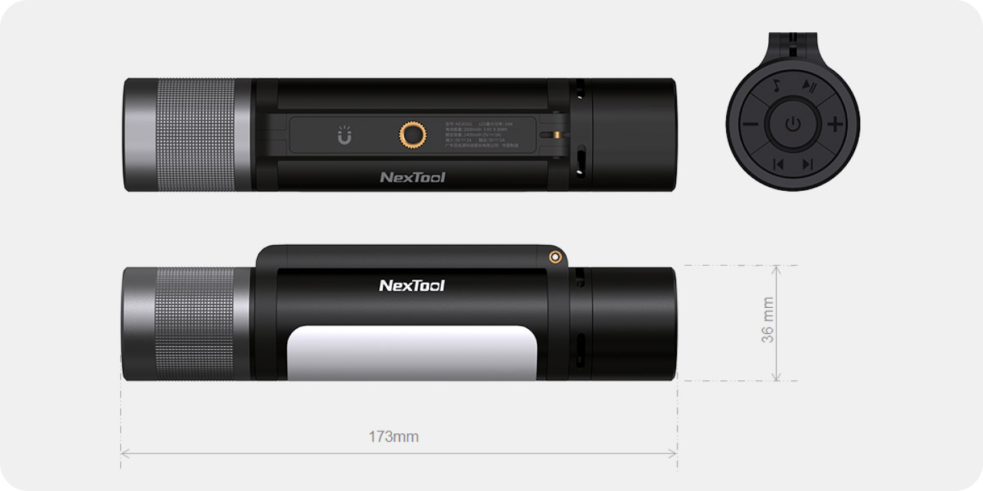 размеры фонарика nextool outdoor 12 в 1 размеры фонарика nextool outdoor 12 в 1