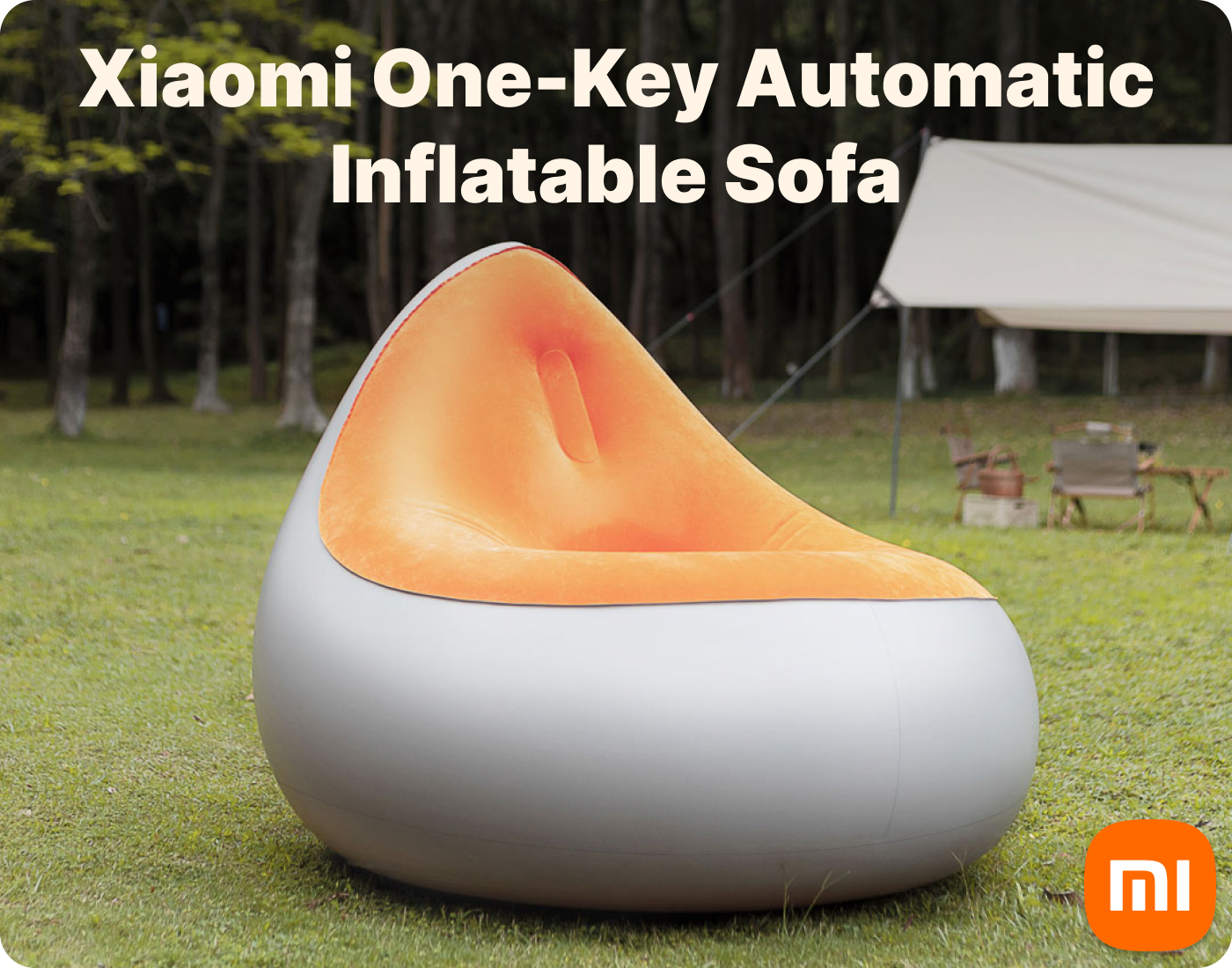 надувное купить надувное кресло xiaomi one key automatic inflatable sofa yc-cqsf02