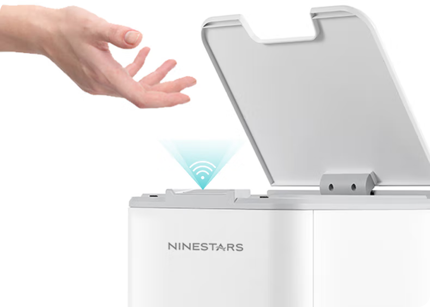 ведро ninestars waterproof sensor trash can с датчиком движения ведро ninestars waterproof sensor trash can с датчиком движения