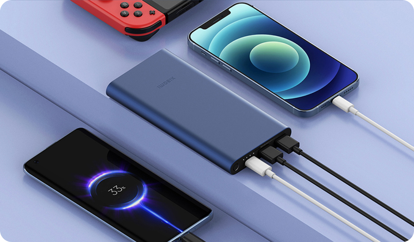 Внешний аккумулятор Xiaomi Power Bank 3 Купить внешний аккумулятор Xiaomi Power Bank 3 в Москве